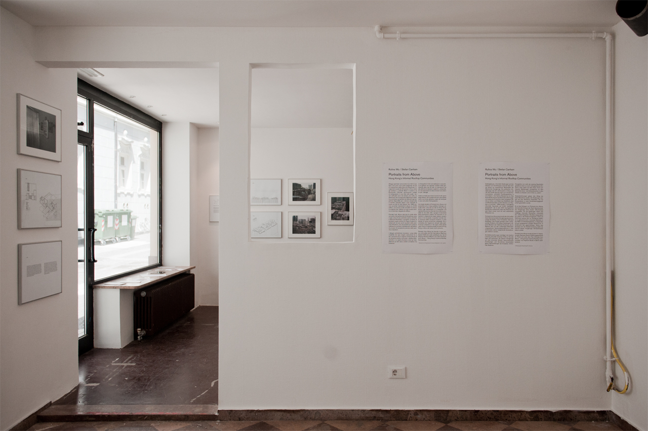 Stefan Canham, Protraits from Above, exhibition view, credit: foto-forum, Claudia Corrent