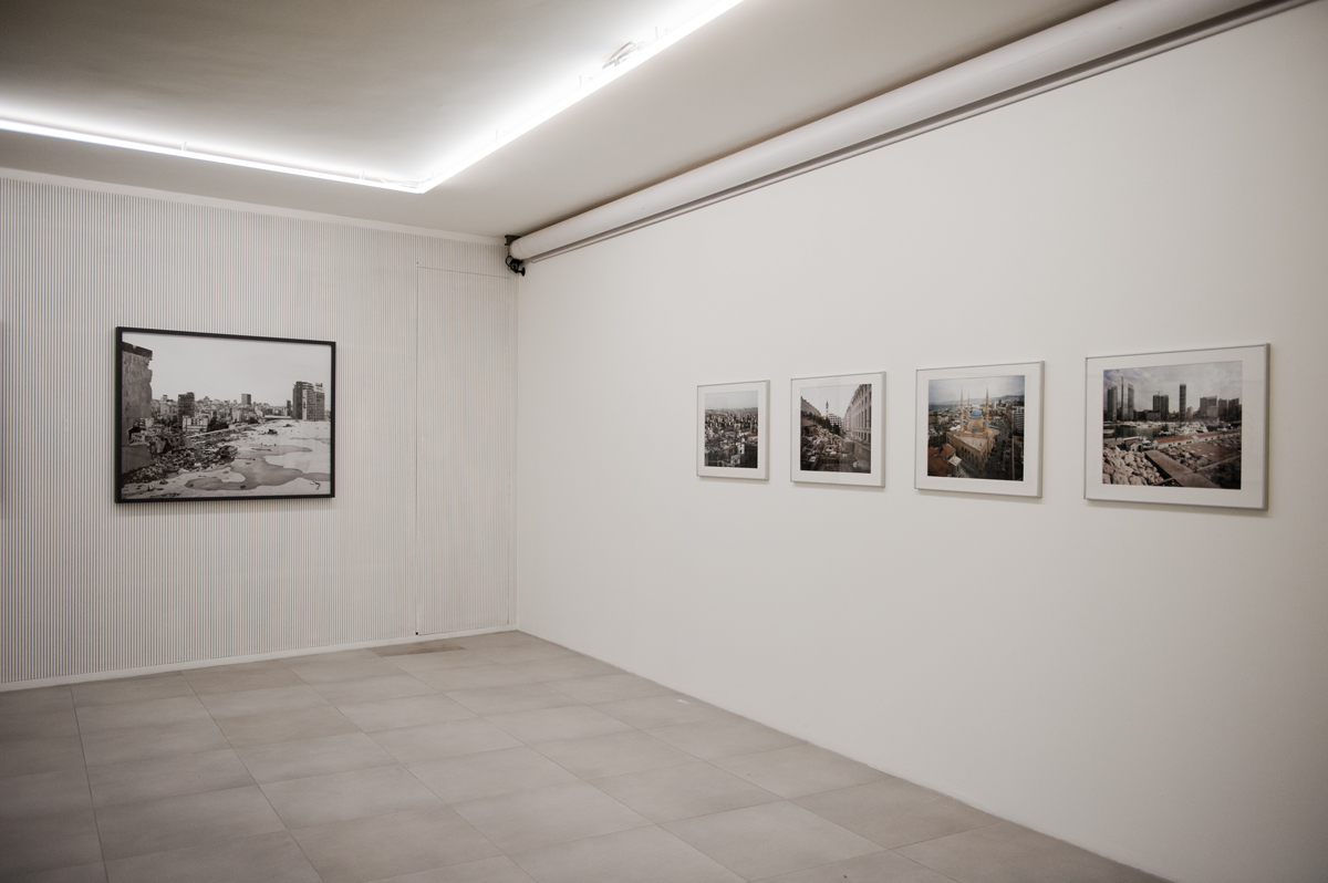 Gabriele Basilico - Ritorni a Beirut. 1991 - 2011, Exhibition view, credit: Claudia Corrent, foto-forum