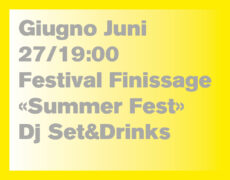 27 June | Summer Fest: DJ Set & Drinks